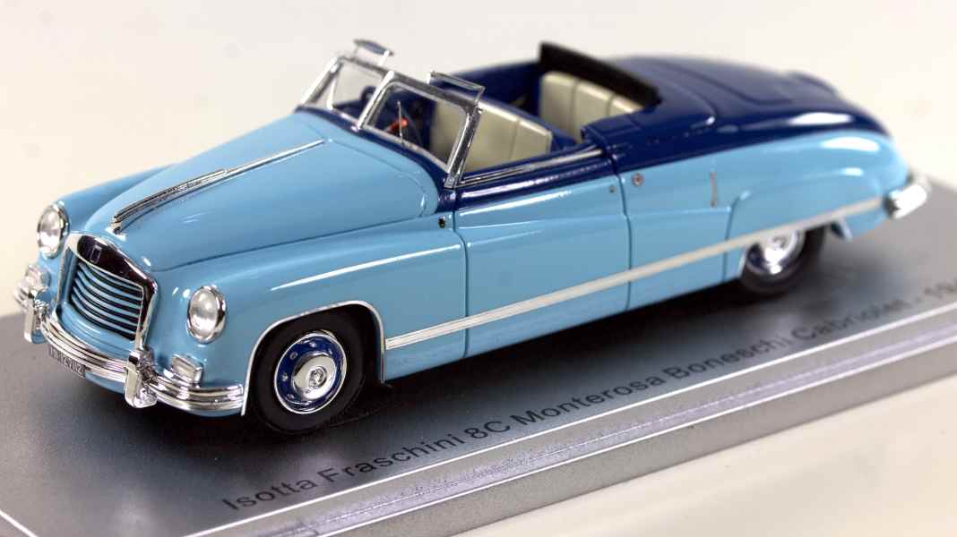 Ganz schön, Kess: Isotta Fraschini 8C kommt als 1:43-Cabriolet!