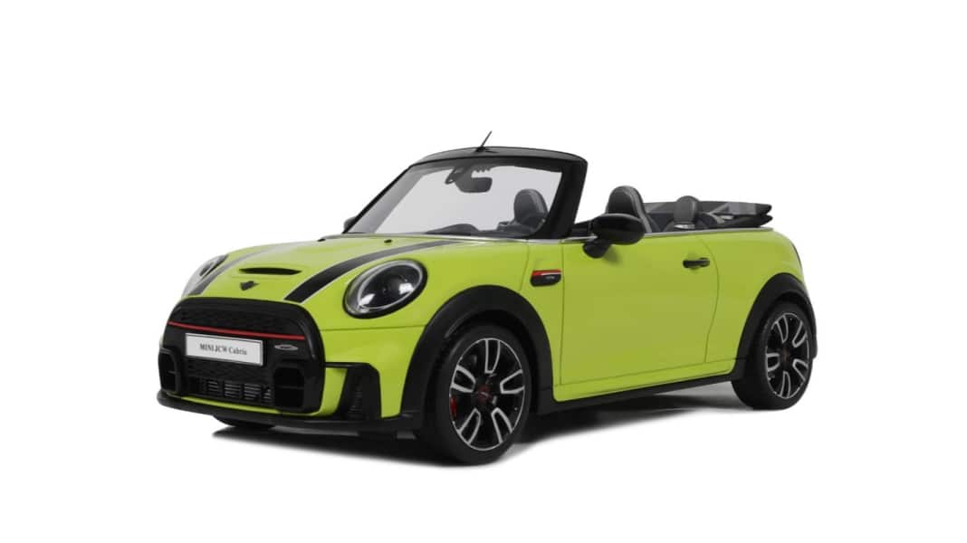 Ottomobile verspricht heißes Mini Cabrio als 1:18er in schrillem Zesty-Gelb