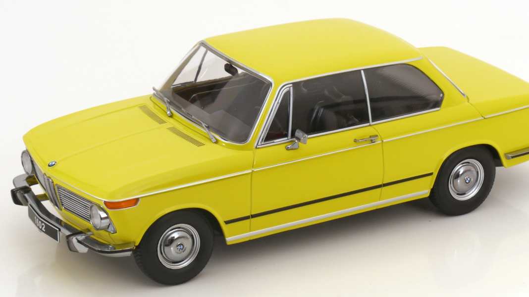 KK-Scale hat in 1:18 vier neue BMW 02er aus Die-Cast in petto!