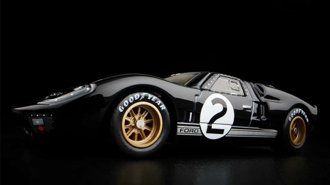 Hot Wheels schiebt Ford GT40 Mk II von Le Mans 1966 aus der 1:64-Box