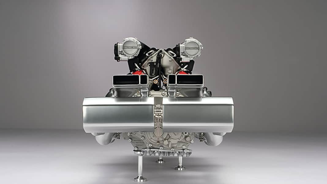 Ferrari SP3-V12-Motor von Amalgam in 1:4 - Bella Macchina