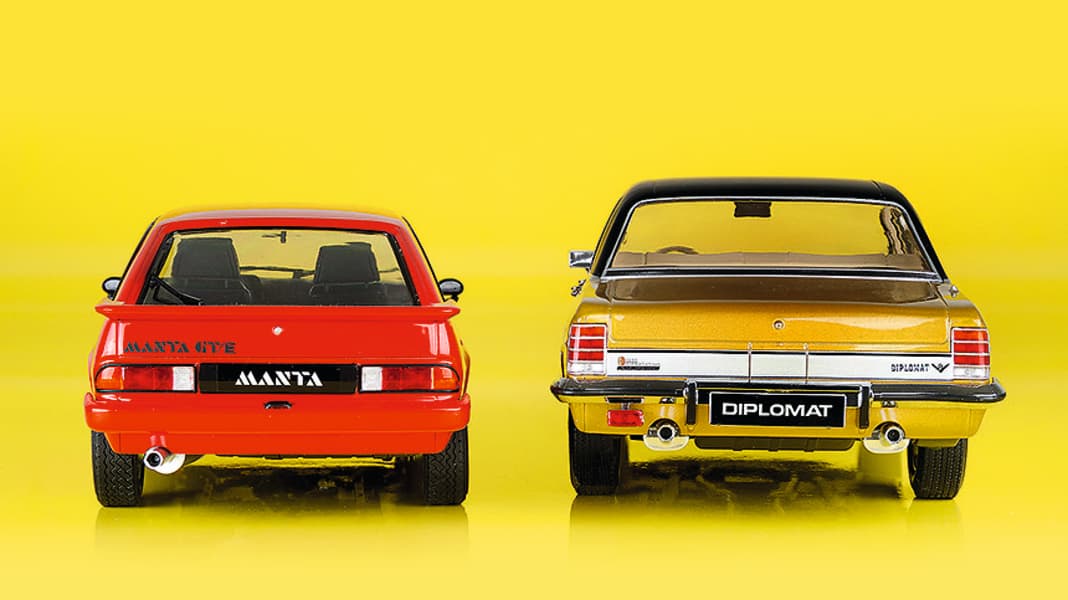 Sechs neue Opel für KK-Scale von Norev in 1:18 – Nadelstiche