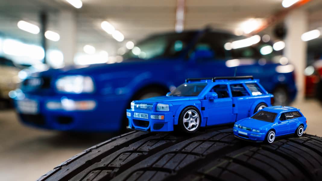 Klemmbausteine treffen Audi-Legenden von Hot Wheels in 1:32 und 1:18
