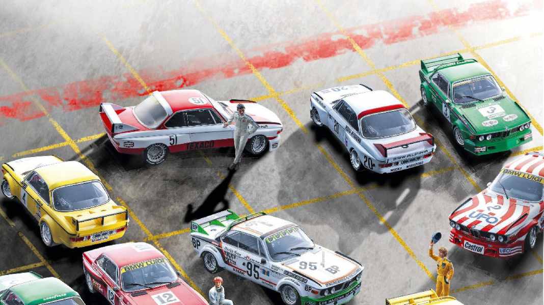 BMW 3.0 CSL von Minichamps in 1:18: Die Batmobile