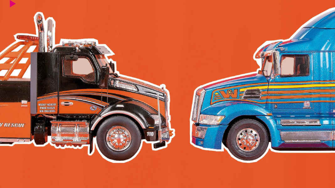 Zwei spektakuläre US-Trucks von Ixo – Länge läuft