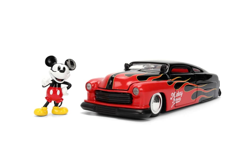 Mickey Mouse trifft Mercury Coupé im Maßstab 1:24 – dank Jada Toys