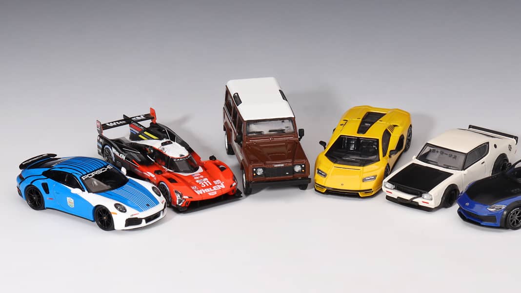Mini GT bringt im März sechs neue Die-Cast-Flitzer im Maßstab 1:64
