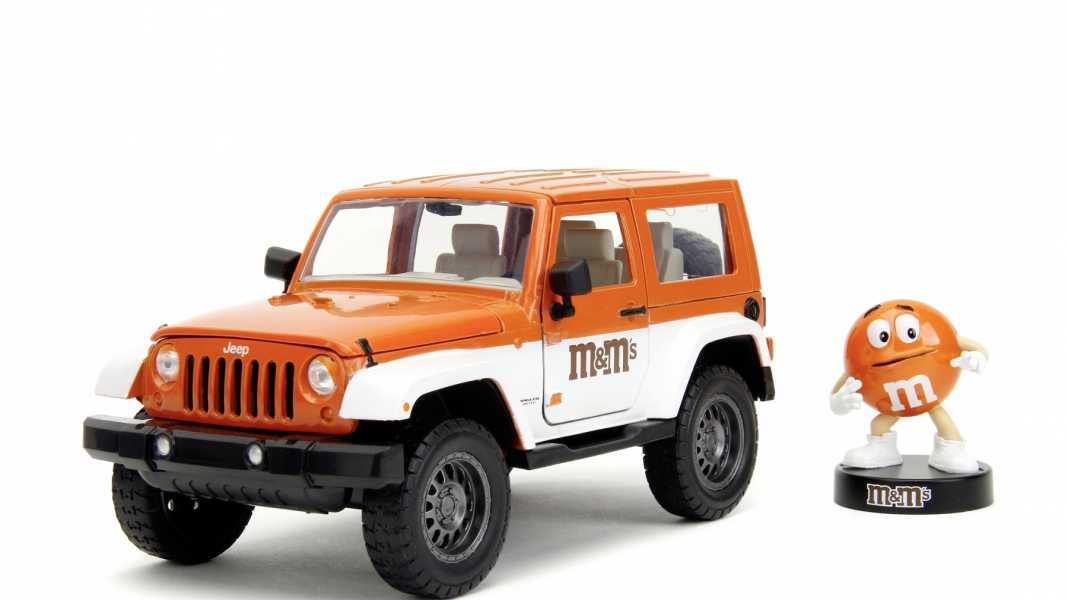 Jada Toys bringt schrille Automodelle mit Schokoladenseite in 1:24