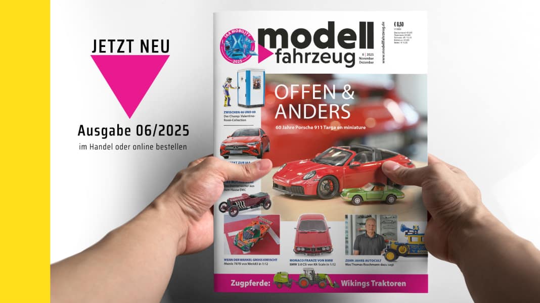 Heft 6/2025: 60 Jahre Porsche 911 Targa ist uns eine Titelgeschichte wert!
