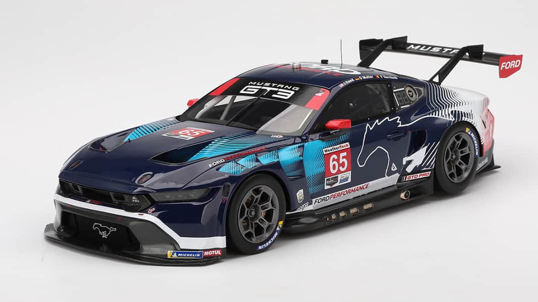 Baut Top Speed den ersten DTM-Mustang-GT3 als 1:18-Modell?