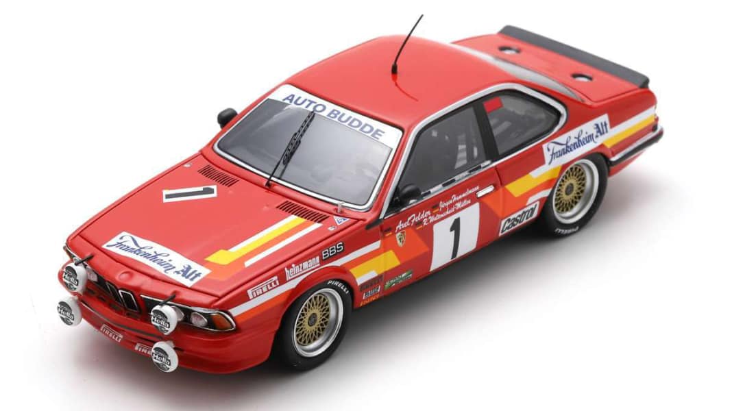 Spark bringt Sechser-BMW als Nürburgringsieger von 1985 im Maßstab 1:43