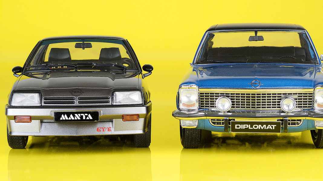 Modelissimo bringt zwei Opel-Knaller im Maßstab 1:18 heraus