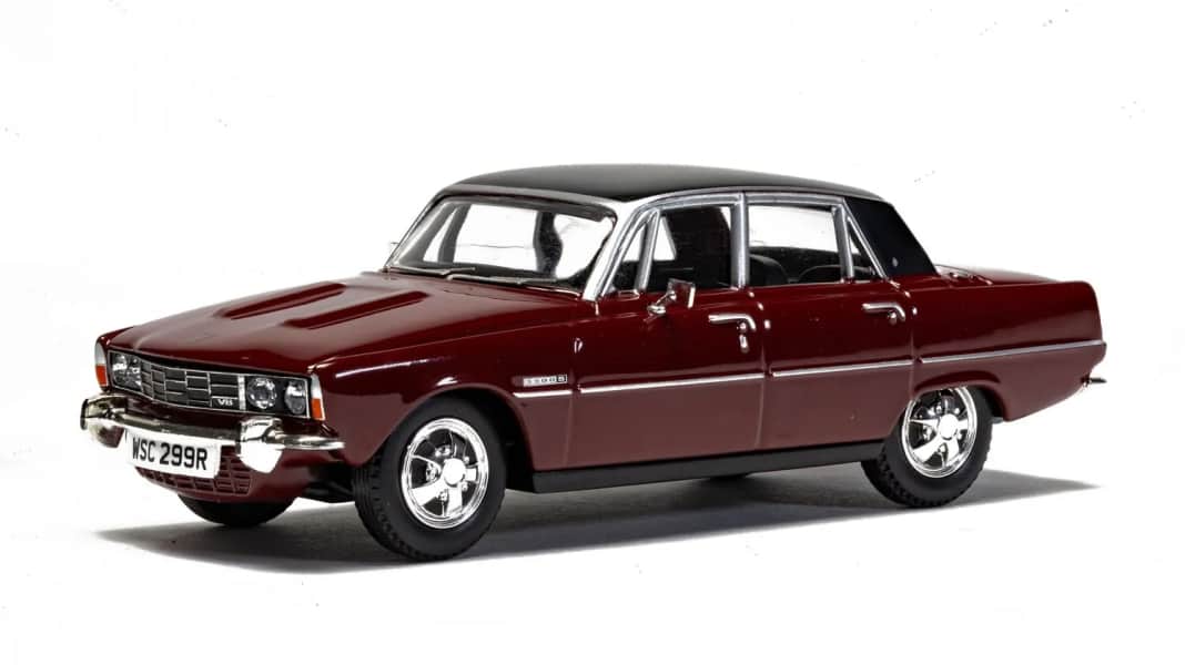 Corgis Rover P6 V8 in Richelieu-Red setzt britische 1:43-Tradition fort