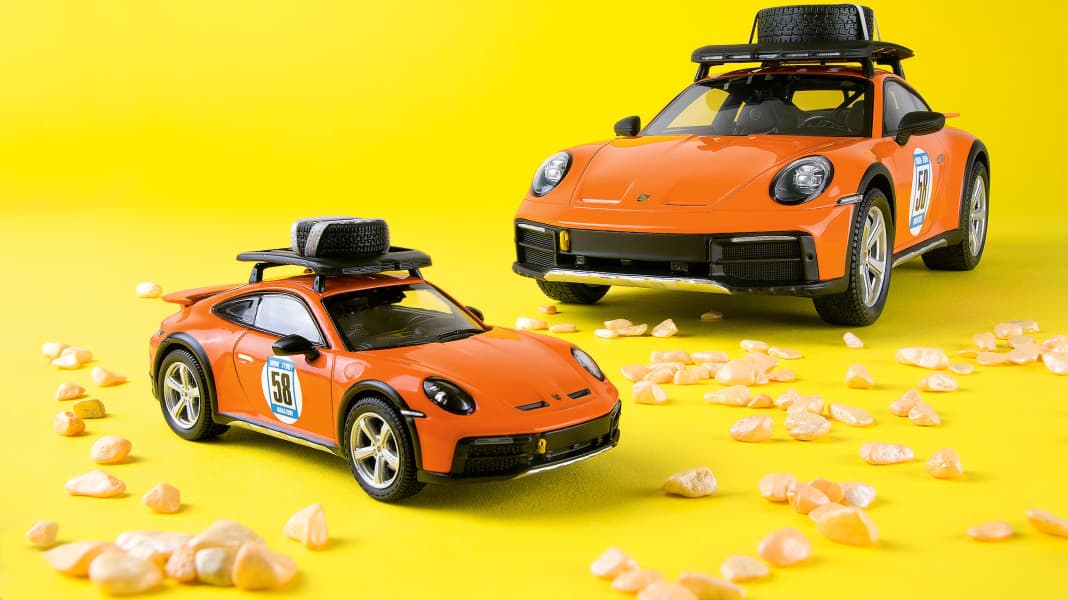 Porsche 911 Dakar RED58 von Minimax in 1:43 & 1:18 - Hart im Nehmen