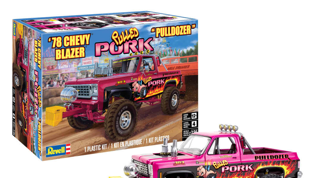 Pulldozer statt Bulldozer: Revells Chevy-Blazer-Kit in 1:24 ist anders