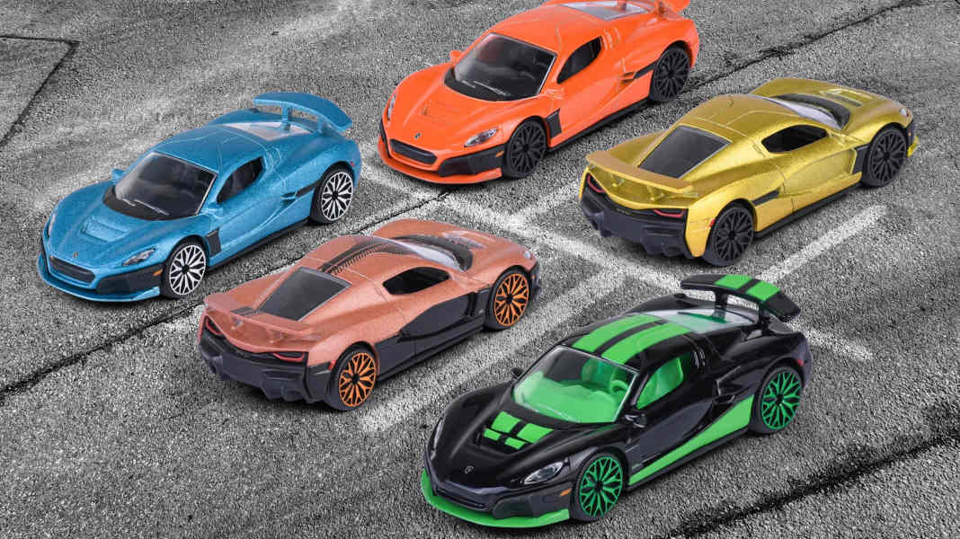 Der Rimac Nevera überholt bei Majorette in 1:64 alle! Der Rimac wer?