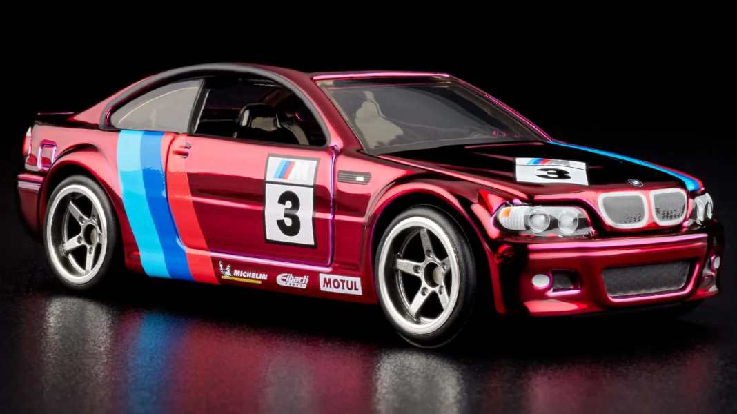 Diesen heißen Hot-Wheels-BMW gibt es im Red-Line-Club als 1:64er