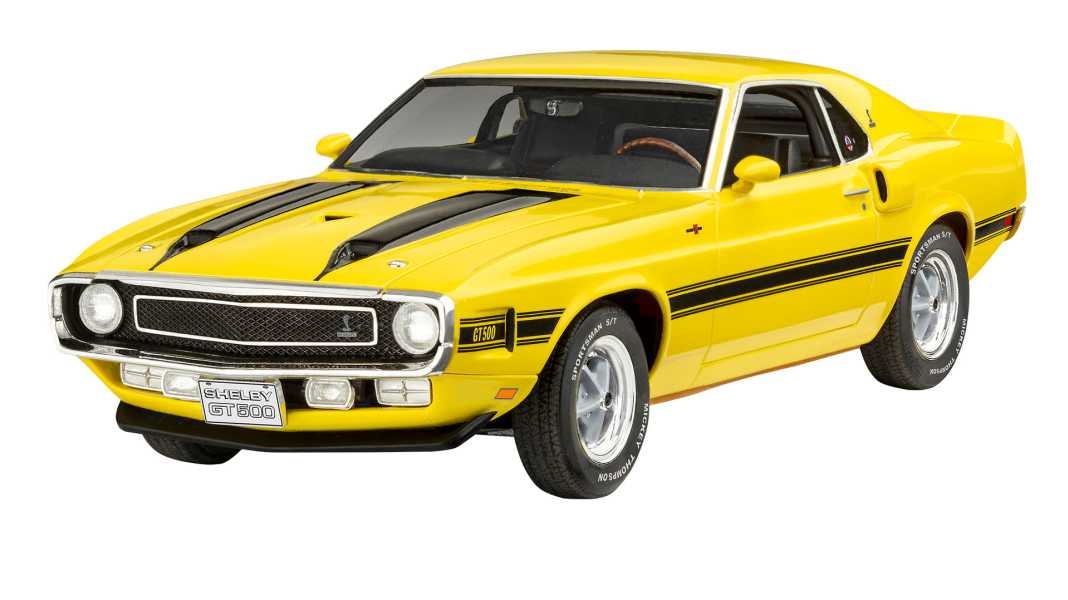 Revell setzt auf den schönsten Mustang von 1970 als 1:25-Kit und Shelby-Power