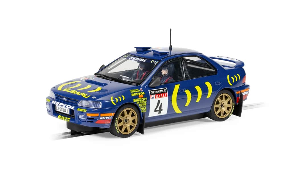 Scalextric: Der 1:32-Slotter des Subaru Impreza WRC in Champion-Edition