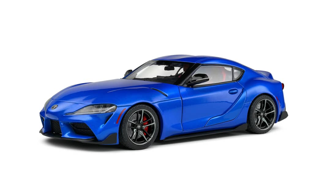 Solido macht beim Thema Toyota Supra in 1:18 eindeutig blau