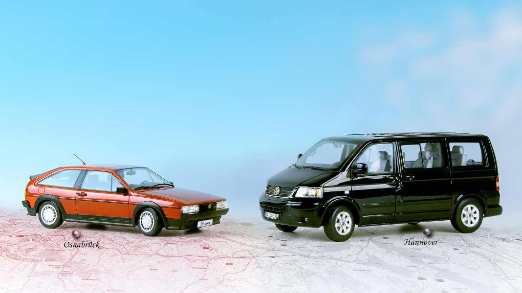 Dieses coole VW-Duo von Norev in 1:18 kommt zunächst exklusiv bei Modelissimo