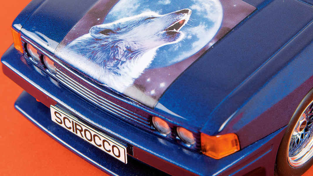 VW Scirocco I Rieger von MCG in 1:18 - Spoiler-Alarm