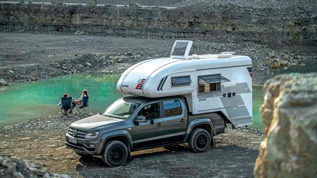 VW Amarok & Tischer Trail 230S – Aufgesattelt
