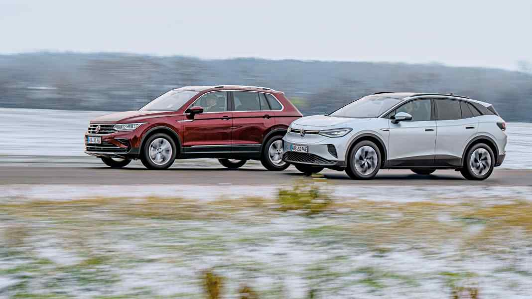 VW Tiguan vs. VW ID.4 – 2.0 TDI DSG vs. Pro Performance - Staffelübergabe?