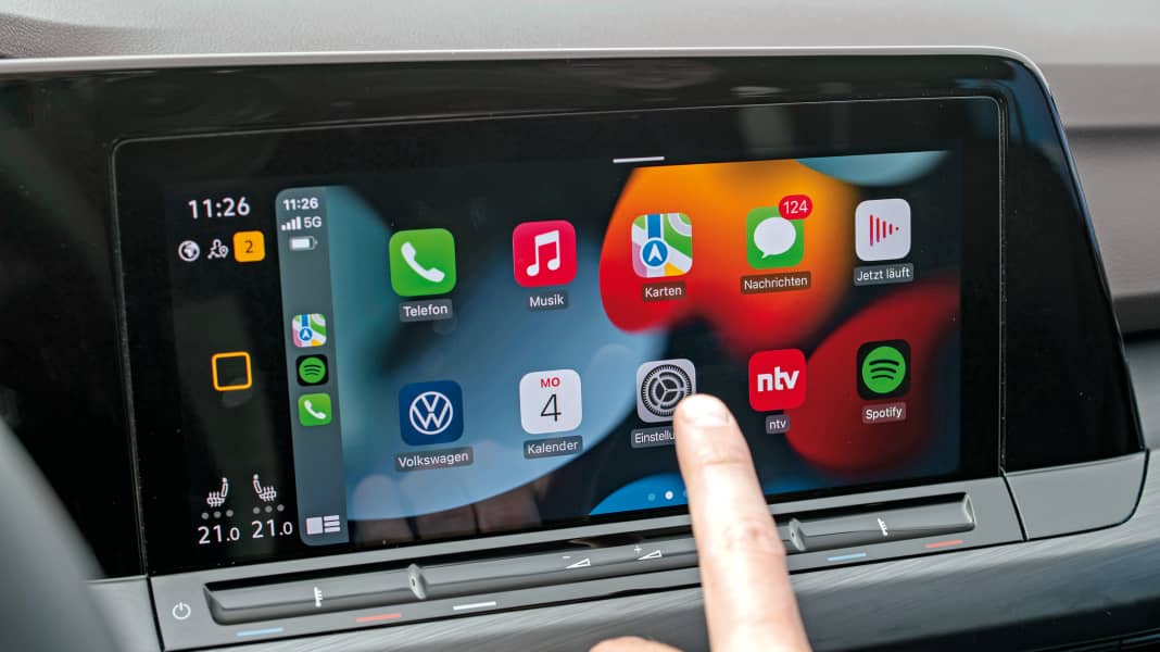 Golf-Infotainment Software-Update: Update für den Golf