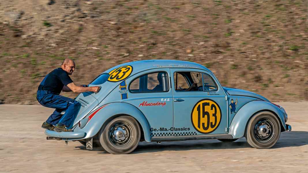 Hazet-Rallye-Käfer: ... brillant in schaffender Hand