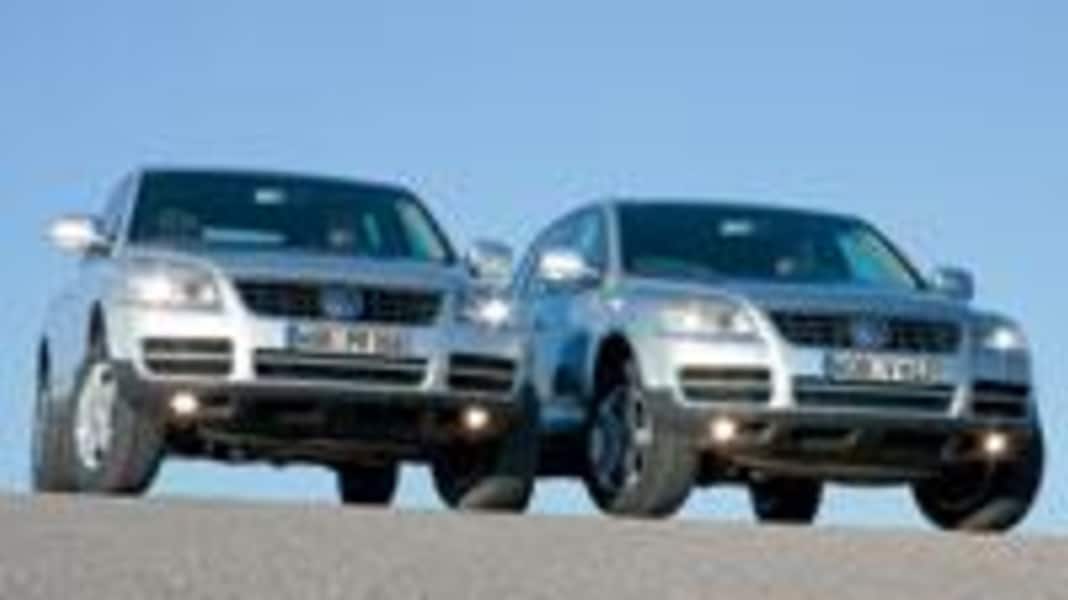 Vergleich: Touareg V6 TDI gegen R5 TDI