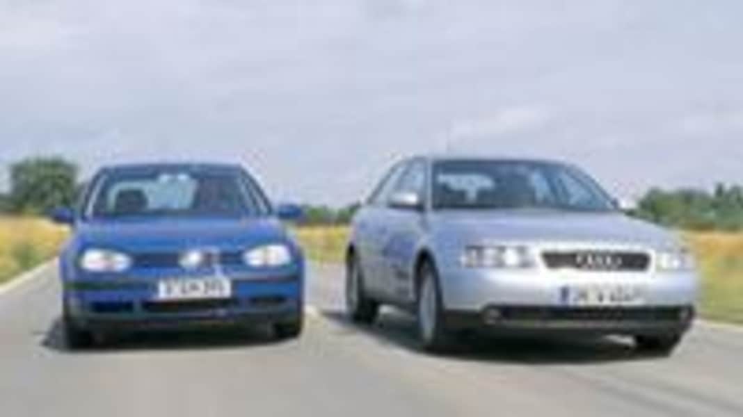 Vergleich - Golf 4 1.6 16V mit 105 PS gegen A3 1.6 mit 102 PS