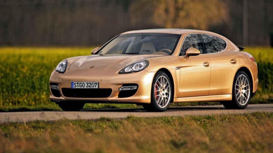 Test: Porsche Panamera Turbo mit 500 PS - Gold-Bringer