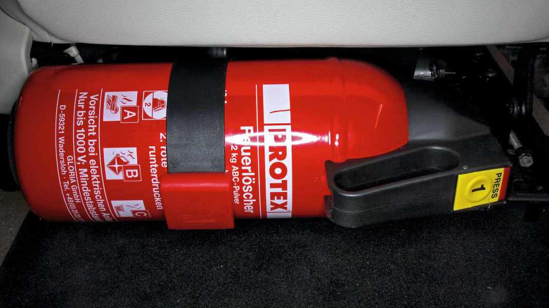 Quick-Service: Feuerlöscher-Halter - Feuerlöscher-Halter