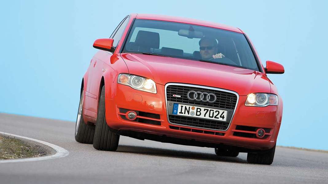 Test: Audi A4 3.0 V6 TDI mit 204 PS - RED BULL