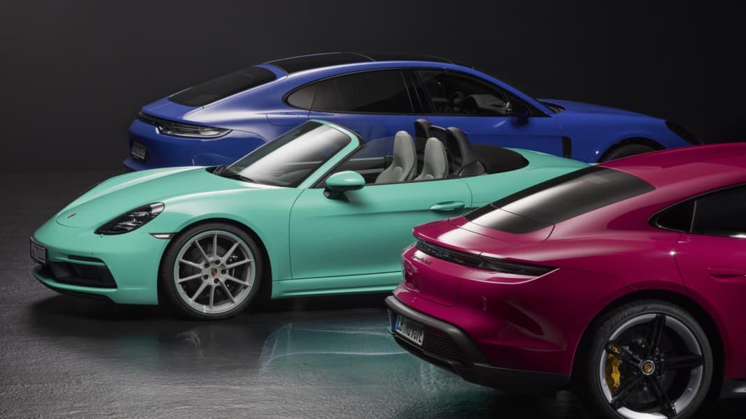 PORSCHE LACKIERUNGEN: FARBEN-PRACHT