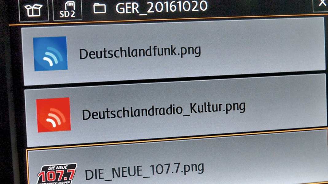 Quick Service - Radio-Logos aktualisieren