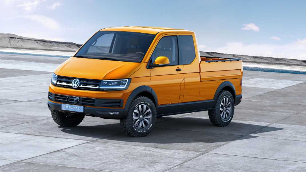 Weltpremiere des Volkswagen TRISTAR - Doka de Luxe