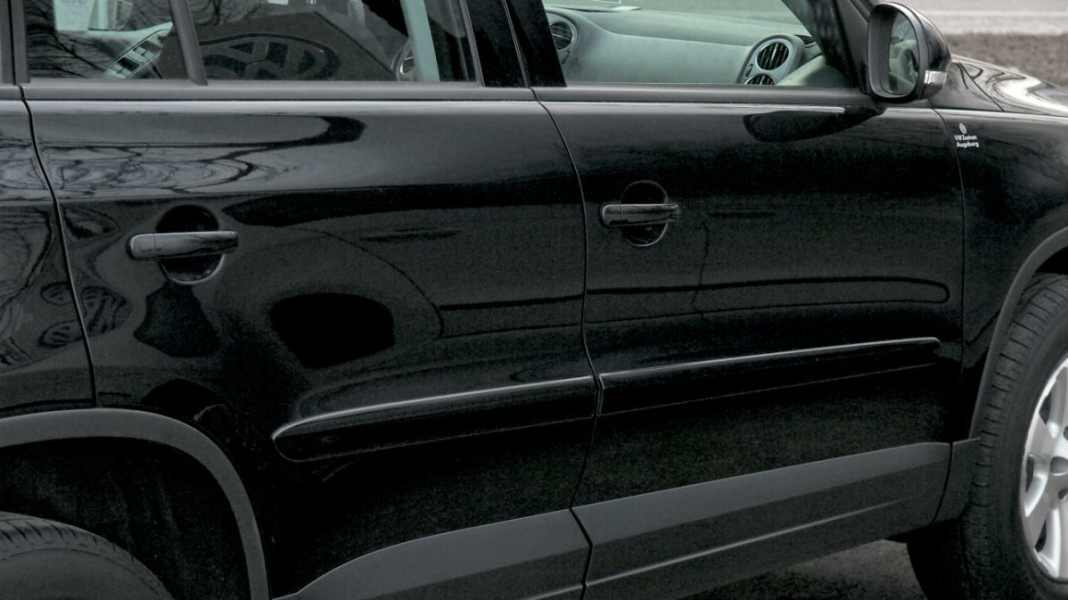 Seitliche Schutzleisten für den Tiguan