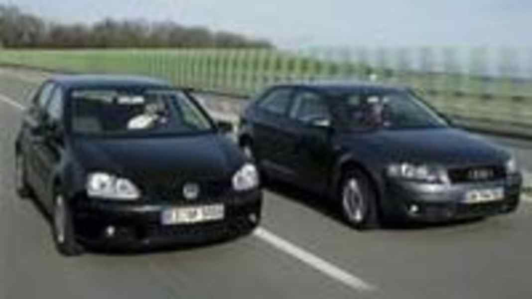 Vergleich ? A3 1.6 FSI mit 115 PS gegen Golf 5