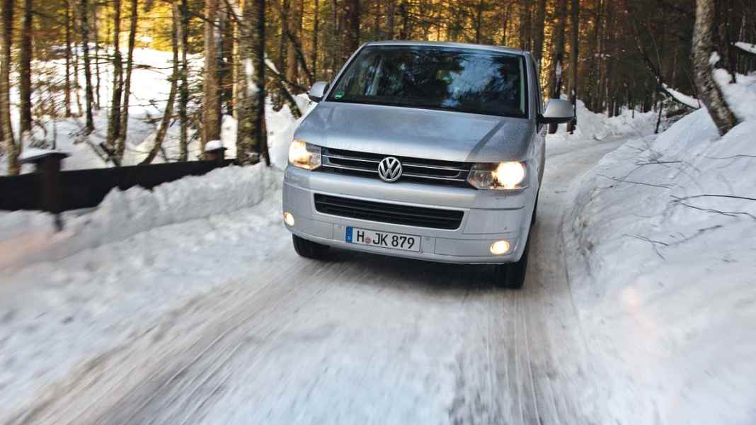 Fahrbericht: VW T5 2.0 TDI 4MOTION mit 140 PS - Das große Krabbeln