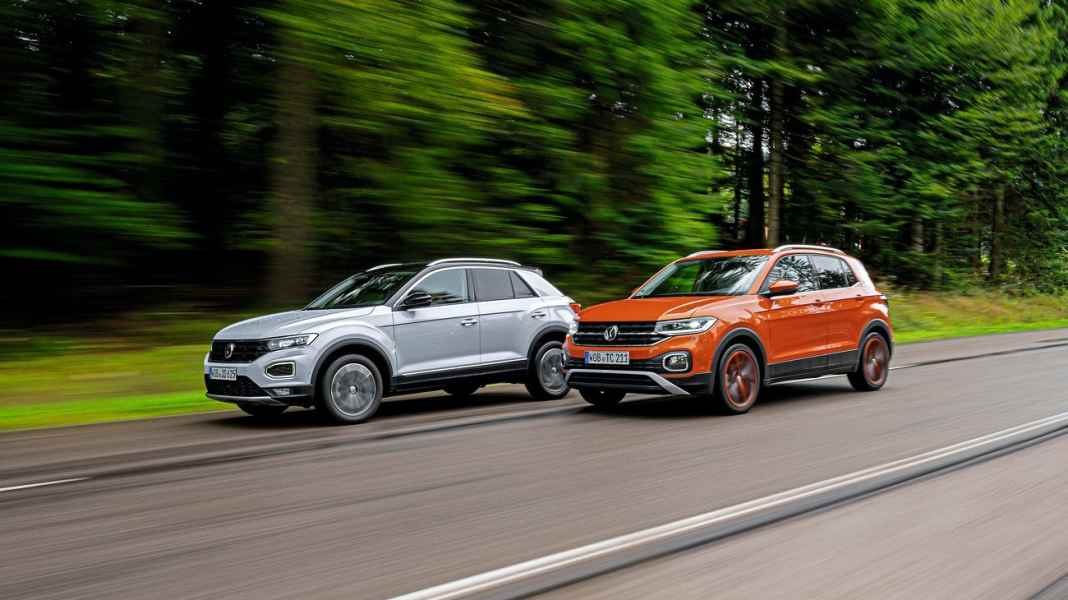 Vergleichstest: VW T-Roc vs. VW T-Cross - T-Time!