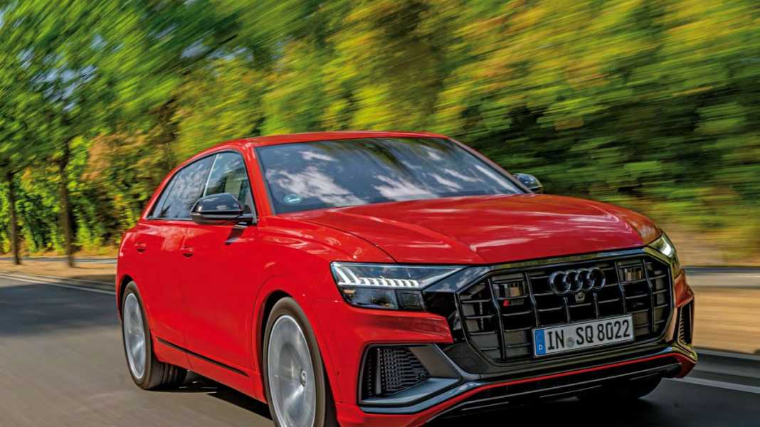 Audi SQ8 Quattro: Zug- und Druckmittel