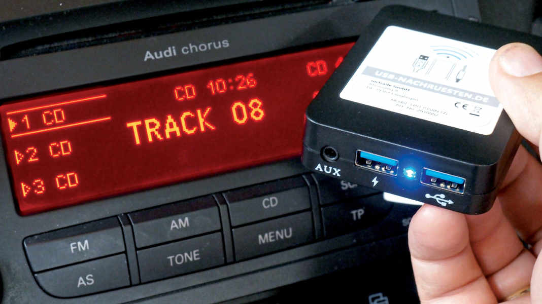 Quickservice: USB und Bluetooth nachrüsten