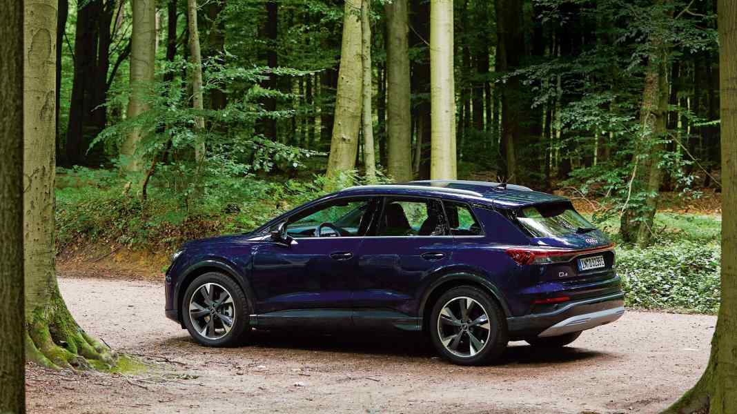 Audi Q4 40 e-tron: Kaffee schwarz, bitte!