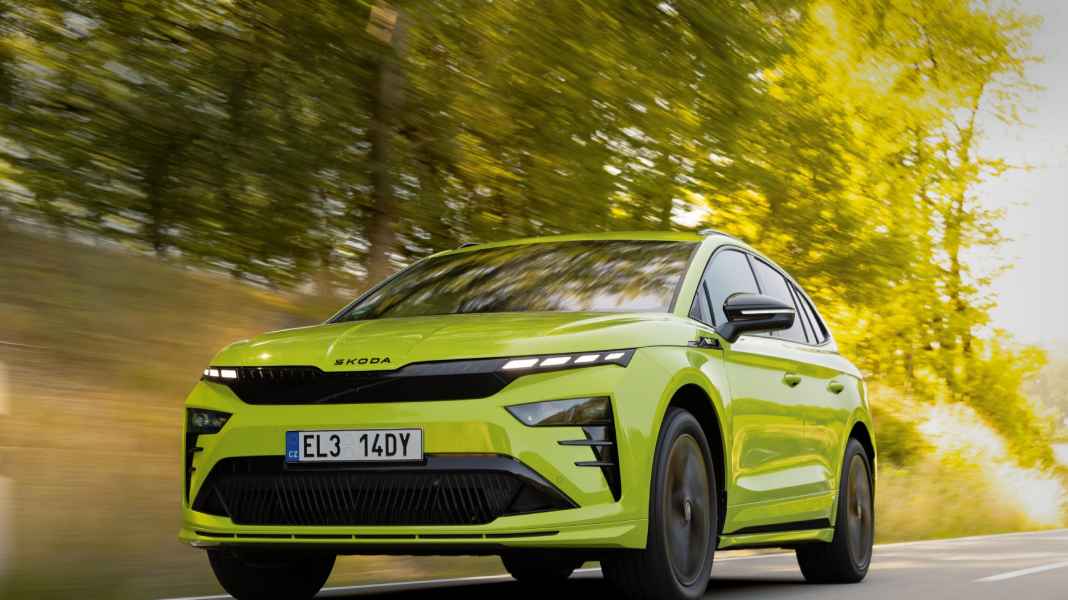 Škoda Enyaq RS: Giftiger Fahrspaß