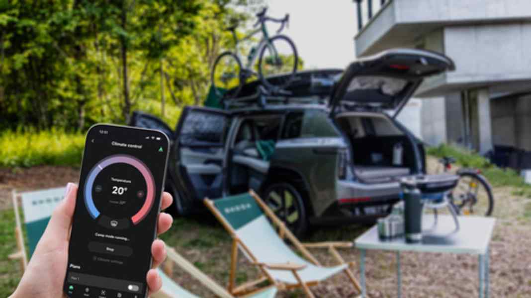Skoda führt Camping-Modus für Elektrofahrzeuge ein