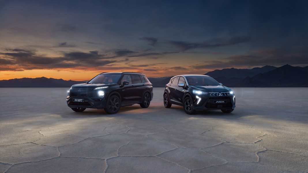 Mitsubishi ASX und Outlander im Black-Design
