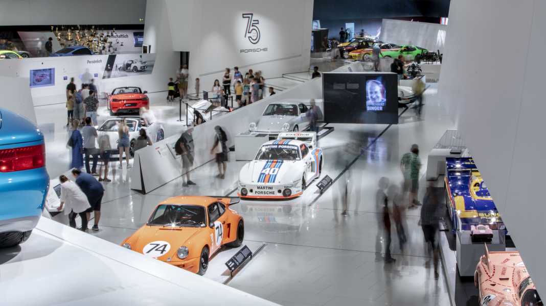 Neue Sonderausstellung im Porsche Museum zum Jubiläum „75 Jahre Porsche Sportwagen“