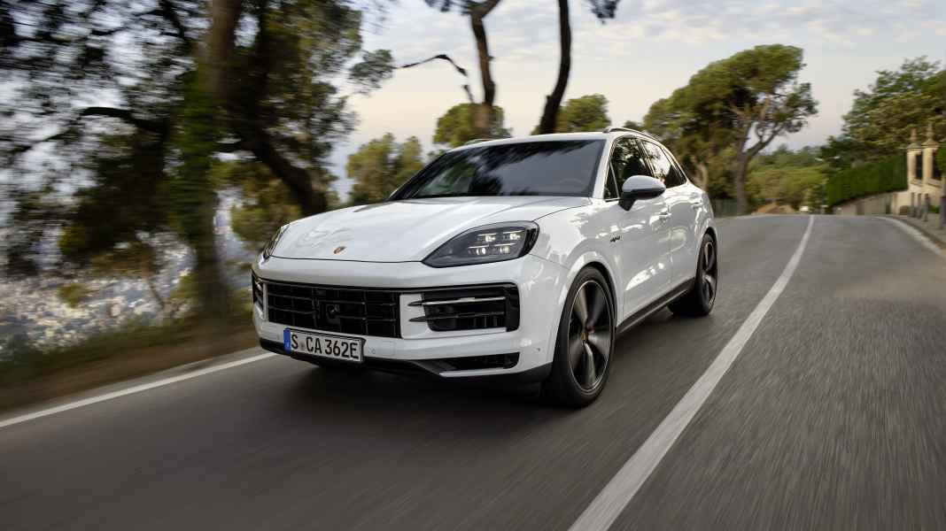 Porsche stellt dritte E-Hybrid-Variante des Cayenne vor
